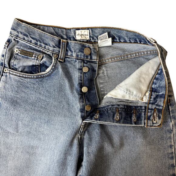 VTG 90s Calvin Klein Easy Fit Jeans Women's Size 5 - Picture 5 of 6